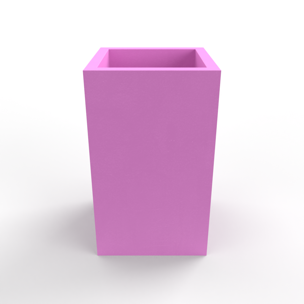 Square Design Pen Pot/ Utensil Holder Mold Set