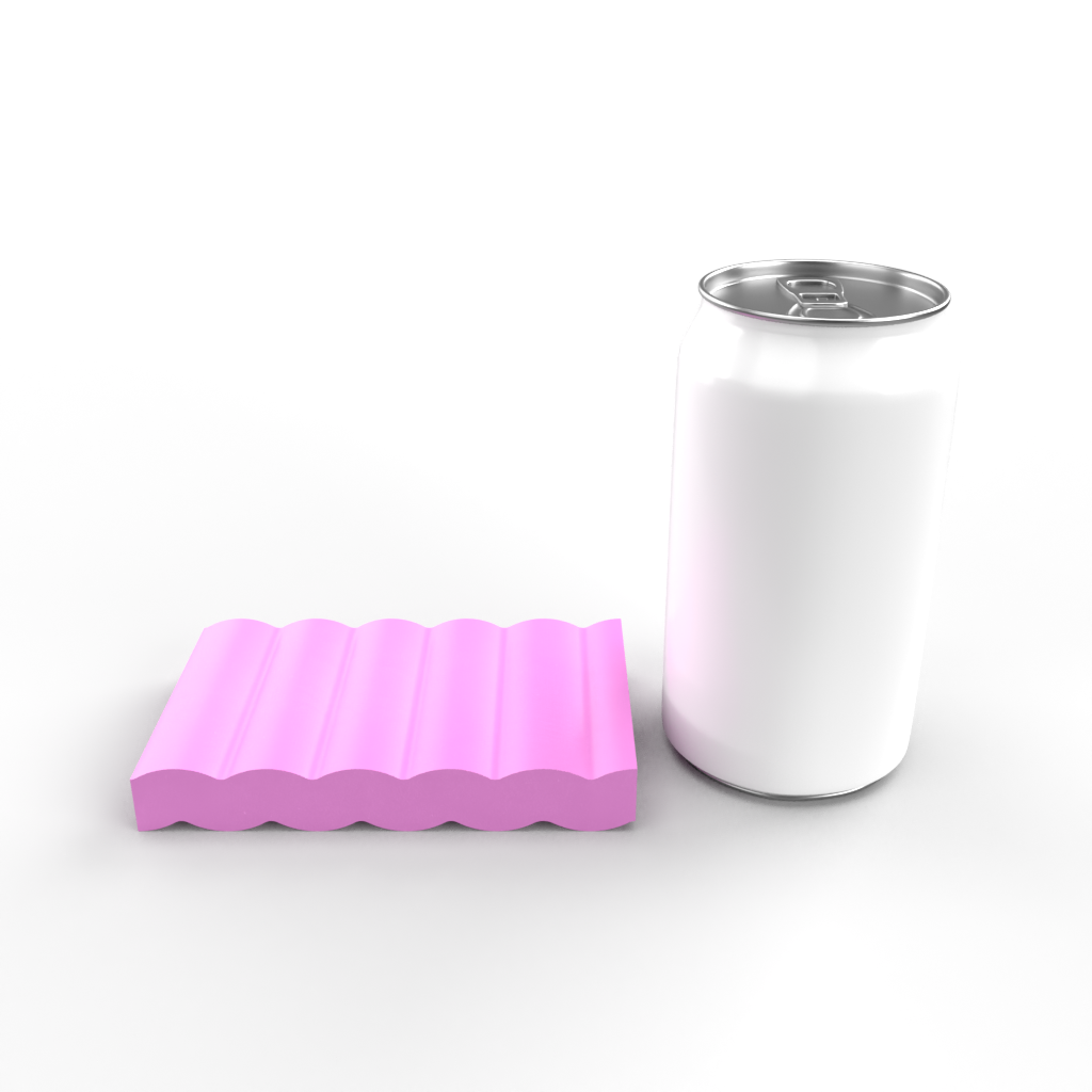 Wavy Design Soap Dish Mold