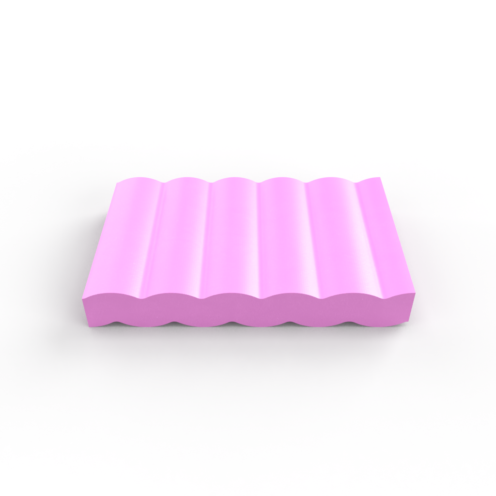 Wavy Design Soap Dish Mold