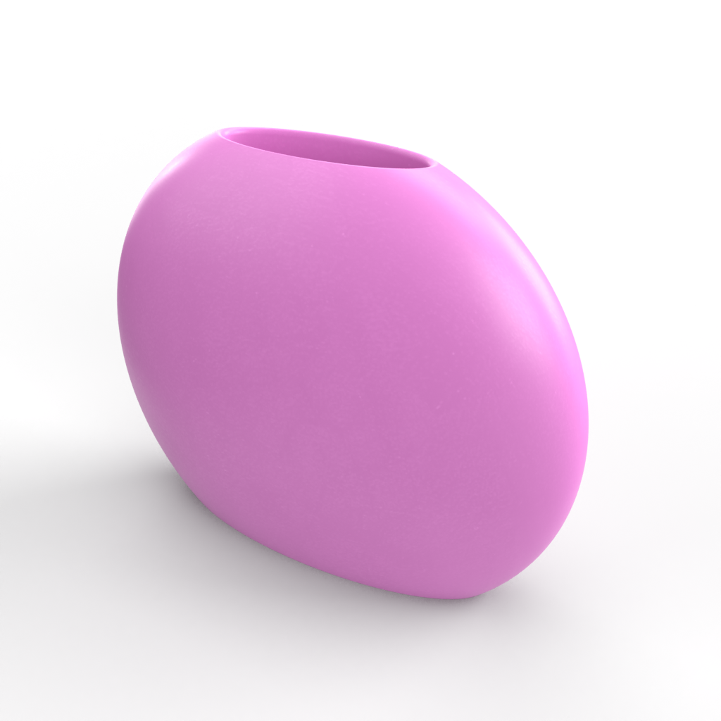 Flat Circular Vase Mold