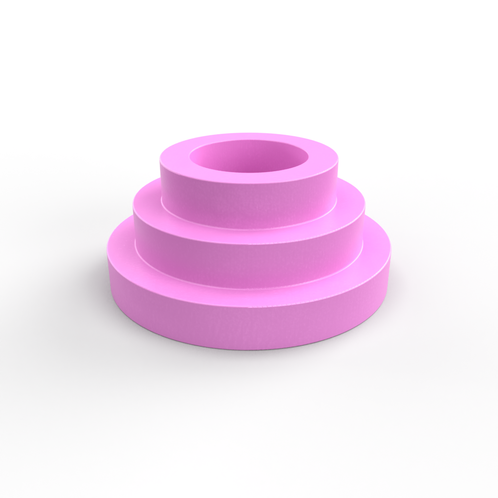 Steps Design Tealight Holder Mold