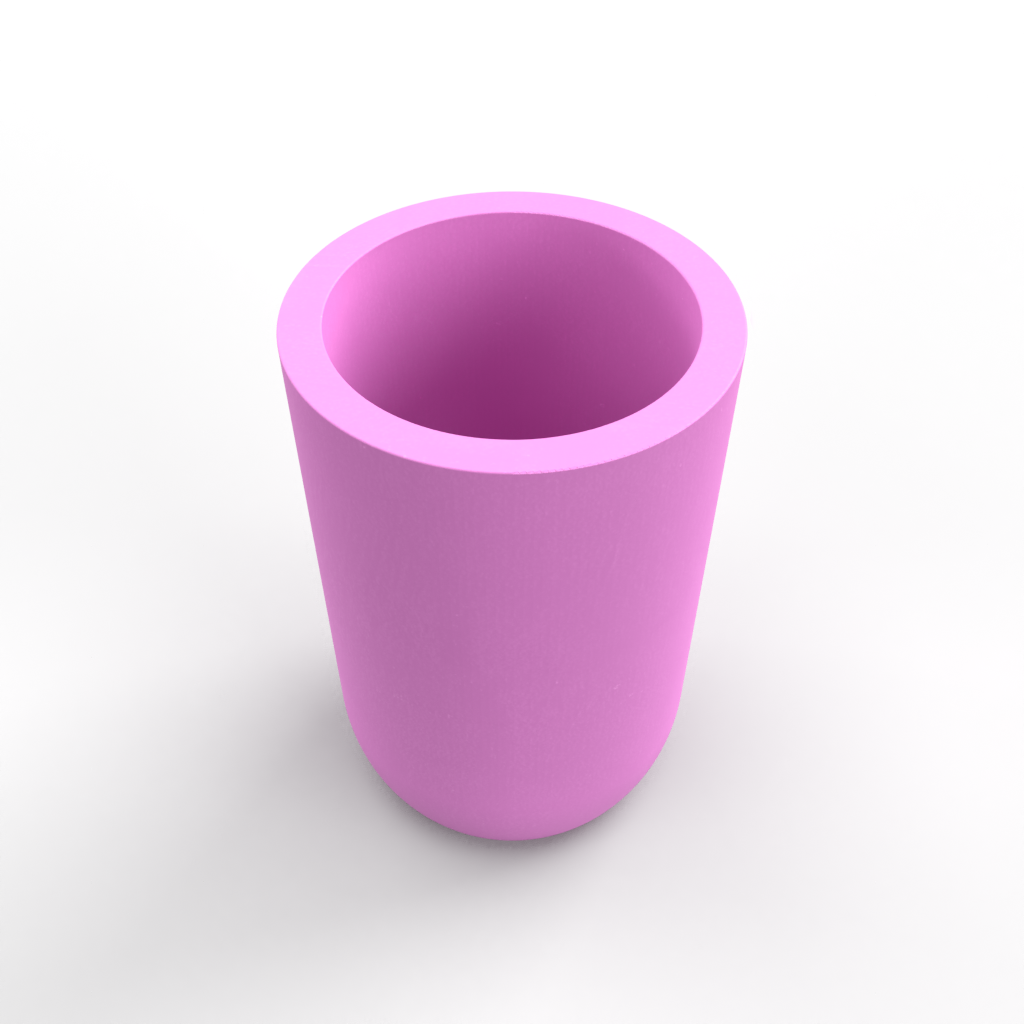 105mm Round, Thick Walled, Large Pot/ Utensil Holder Mold
