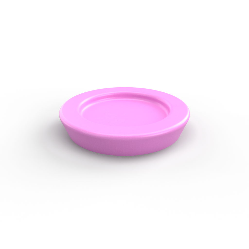 72mm Round Tray Tealight Holder Mold