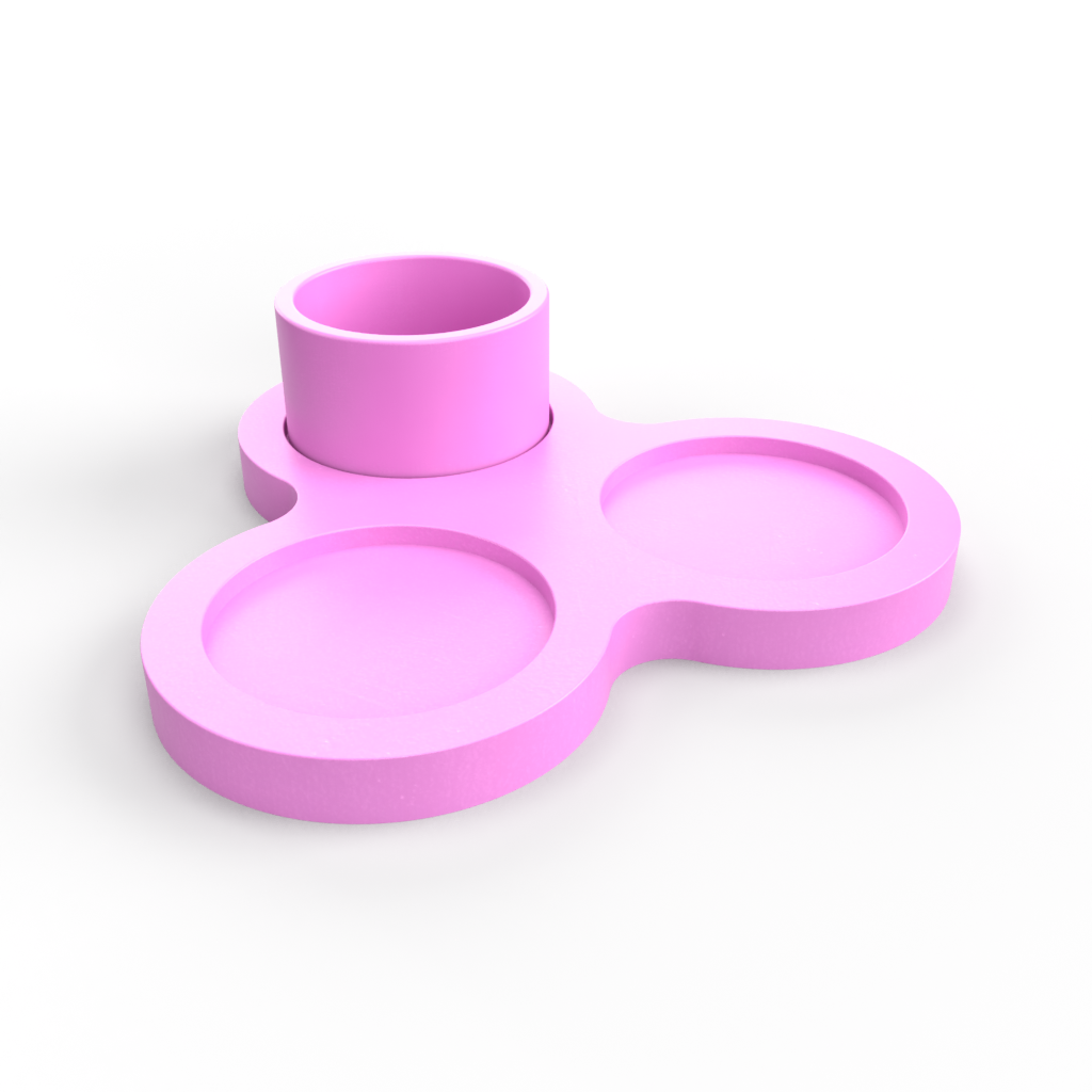 70mm Cylinder Pinch Pot Mold